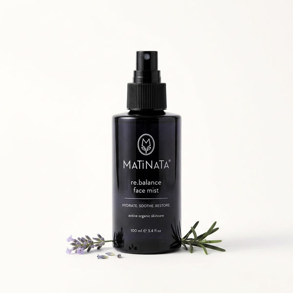 Matinata re.balance face mist 100 ml, certified organic – bottle