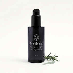 Matinata re.purify cleansing oil 100 ml, certified organic – bottle